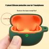 Removable Earbud Charging Case Sleeve Cover with Flexible Silicone Construction for Routine Cleaning and Everyday Carry Use
