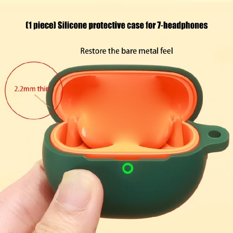 Removable Earbud Charging Case Sleeve Cover with Flexible Silicone Construction for Routine Cleaning and Everyday Carry Use