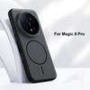 Pro Honor Magic 8 a Magic 8 Pro Pouzdro Magsafe Matný Povrch Dotyku Baby Skin Odolné Proti Otiskům Prstů Pevný Hybridní Kryt