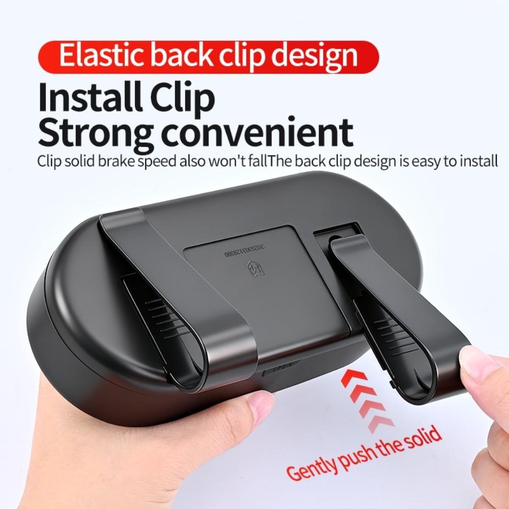 Multifunctional Car Sunglasses Holder Portable Sun Visor Storage Box  Car Interior Accessories