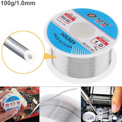 63//37 Tin Lead Rosin Core Flux Solder Wire for Electrical Solderding 0.8mm 100g