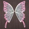 Krajka DIY Butterfly vyšívané nášivky Nášivky Motýlí vzor Krajkový límec Přišít nášivky