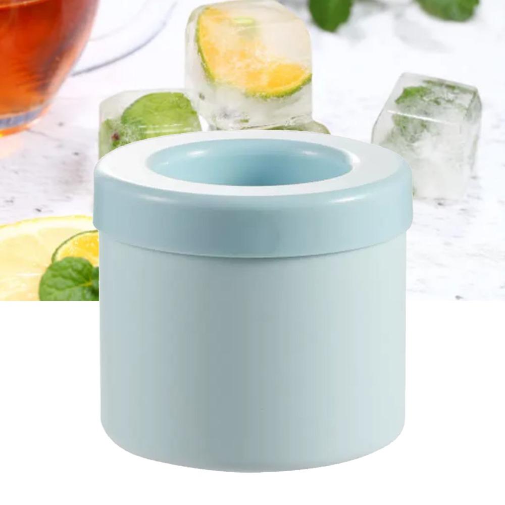 Silicone Ice Cube Trays With Lid Press-Type Design Easy-Release Ice Cup  Home