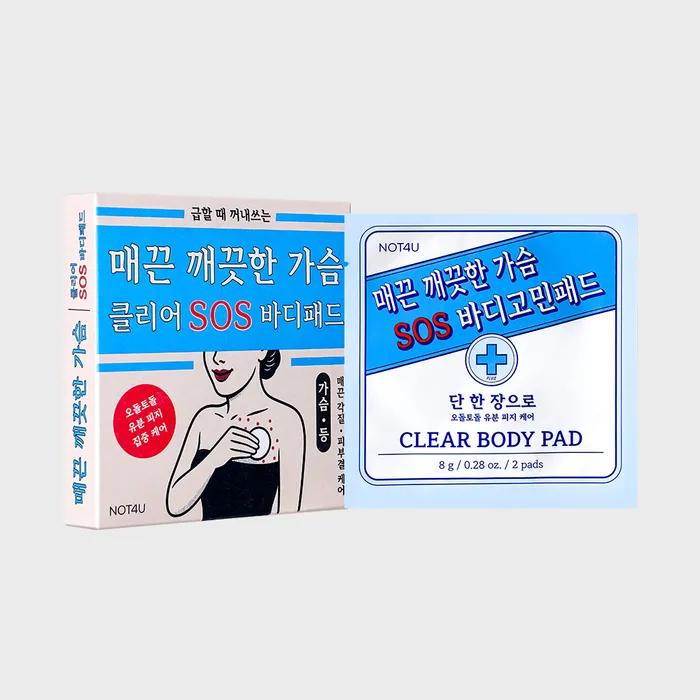 Clear SOS Body Pads 10 Pieces