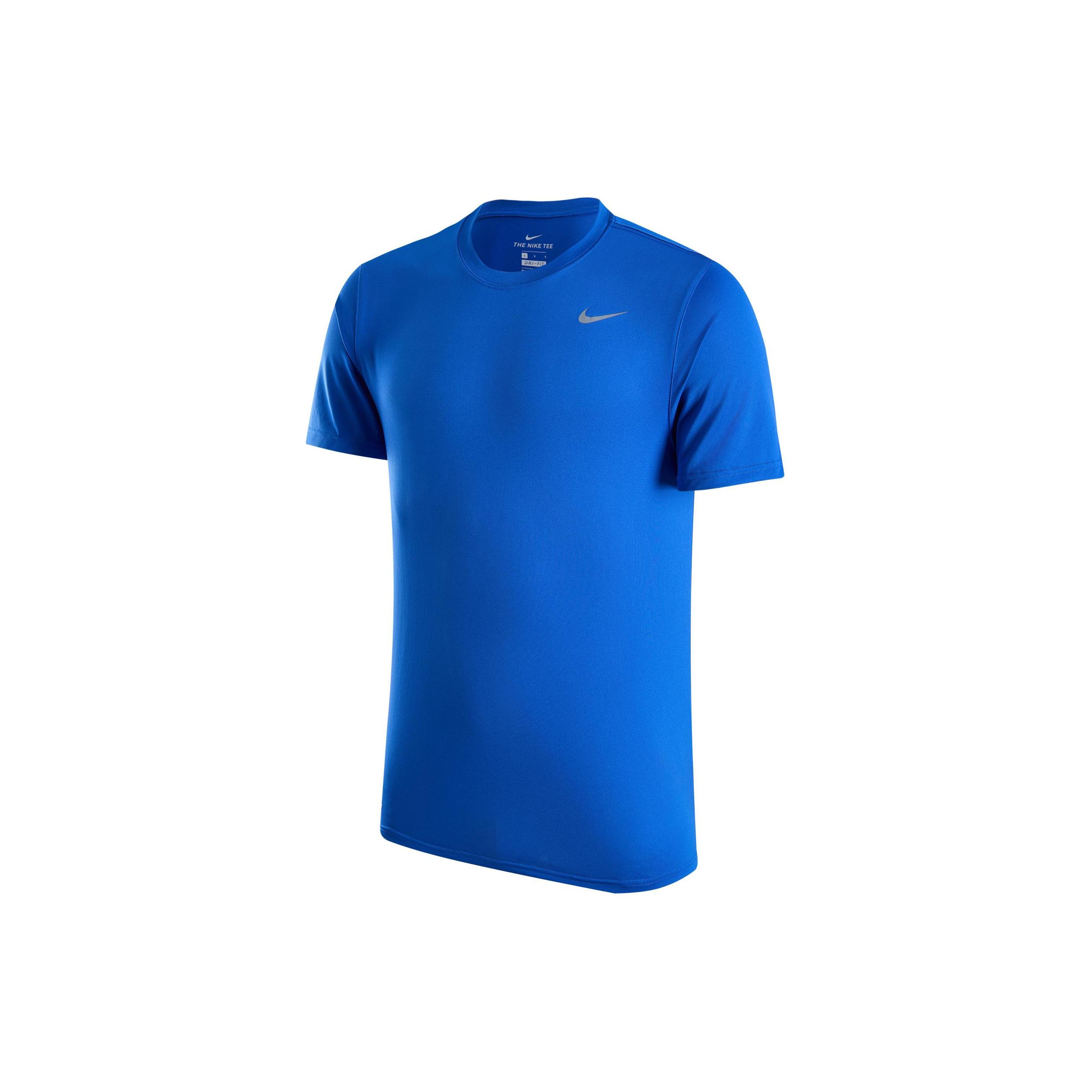 

New Nike T Shirt Men s Game Royal Blue/Cool Gray HF0507-493 M