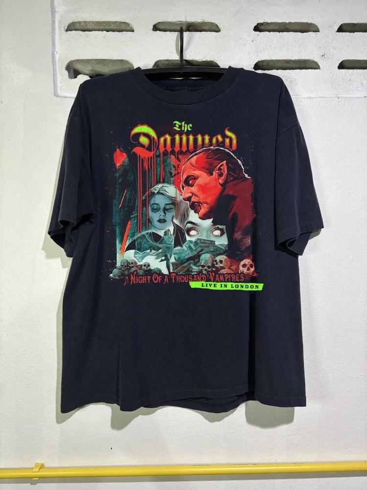 

The Damned – A NIGHT OF A THOUSAND VAMPIRES cotton s to 5XL T-shirt PP2207 Unisex T-Shirt XXL