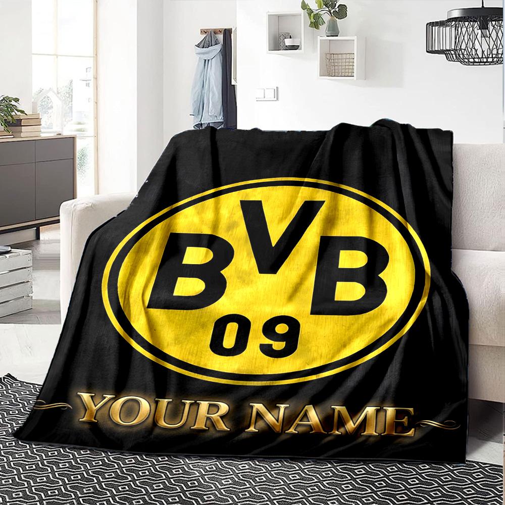 1pc Personalized Name B-BVB Blanket, Gift, for Men and Women, Soft Blanket, Good for Sofa Bed Couch Travel, Lightweight Flannel Blanket