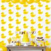 8 Pcs Duck Hanging Decoration Duck Garland Banner Cute Yellow Banner for Birthday Party Baby Showers Decoration Supplies Photo Booth Props