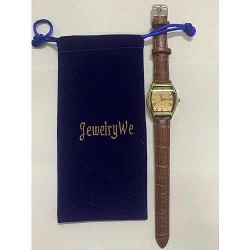 Women's Leather Watch with Roman Alphabet, Analog Display, Antique Leather Strap, Business/Casual, Retro, Waterproof, Quartz Movement, Brown, Perfect