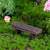3Pcs Retro Benches Miniature Fairy Garden Bonsai Ornaments Dollhouse Decoration