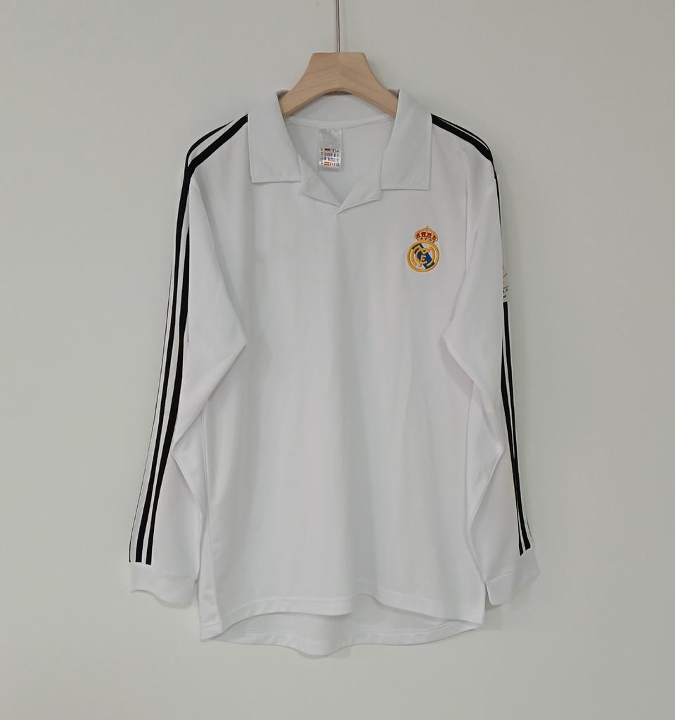 Langarm Vintage Trikot Fußballtrikot Real Madrid, Manchester United, England Arsenal, Portugal Inter Mailand AC Replica Trikot