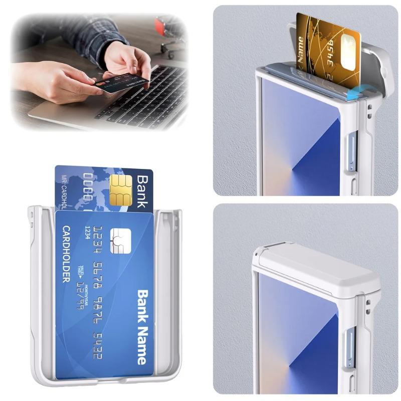 Kartenfach Vollschutzfolie Abdeckung für Samsung Z Flip 7 6 5 Automatischer Federgelenkiger Ständerhalter Rückabdeckung Hülle Funda
