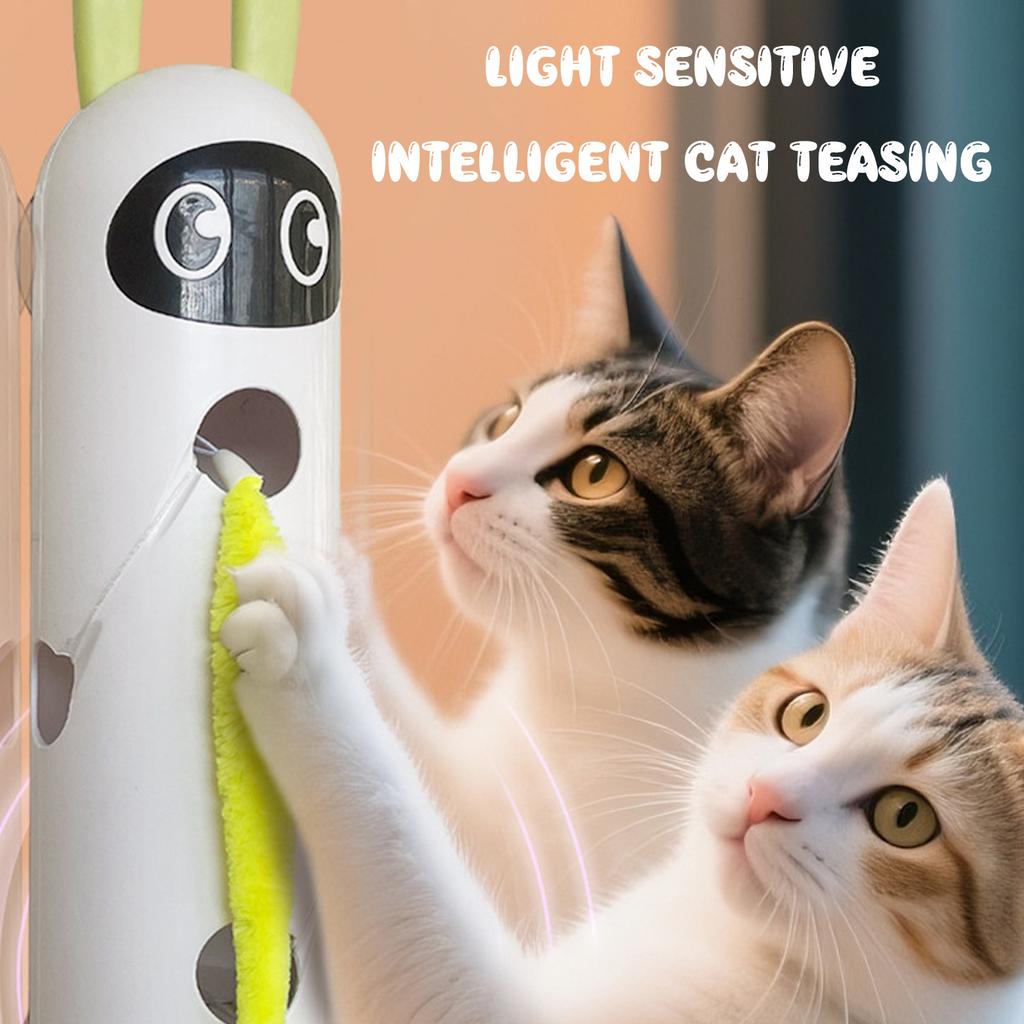 Caterpillar Toy, An Electric Self-entertainment And Stress-relieving Gadget With Suction Cups, An Interactive Smart Pet For Playing With Cats