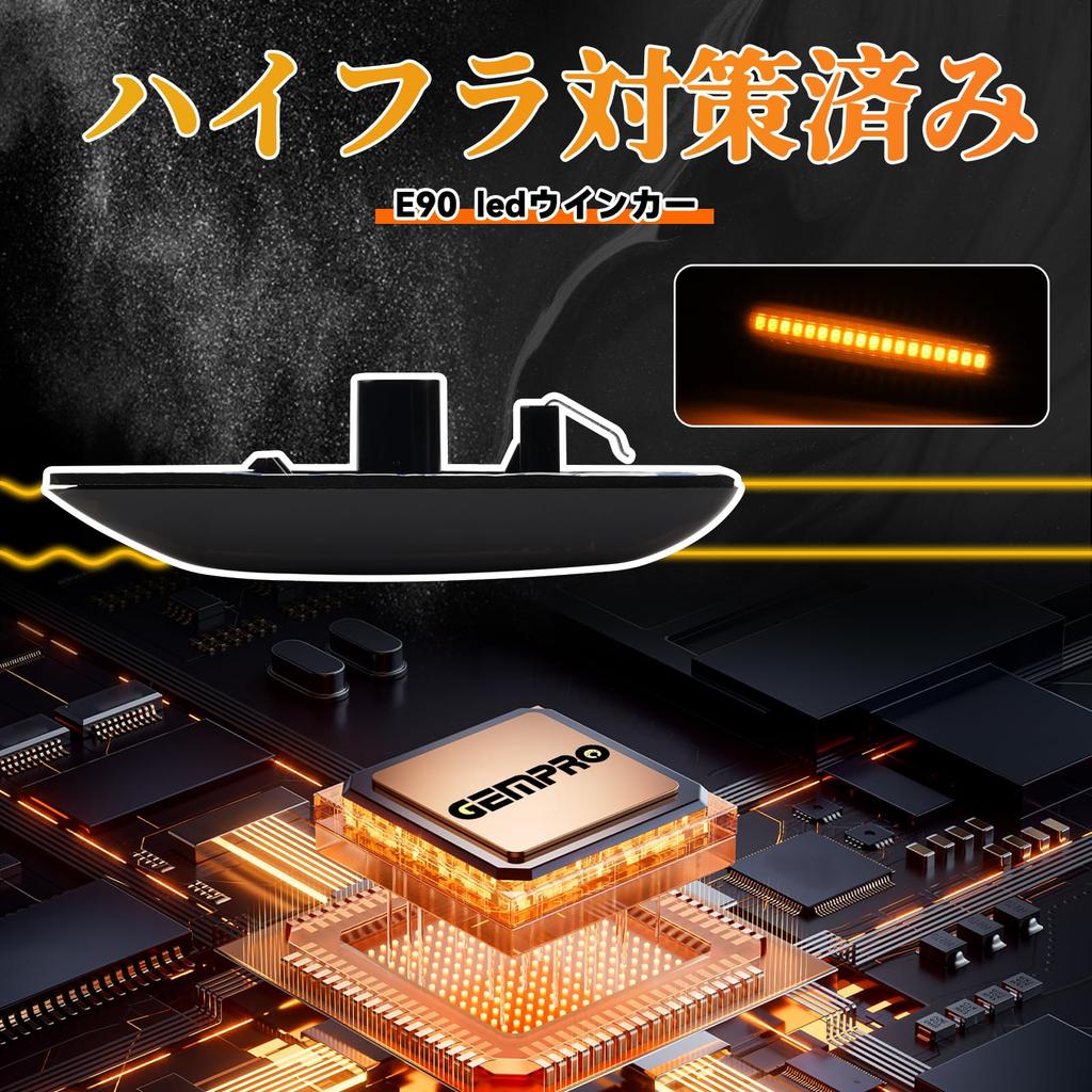 GemPro LED Side Marker 1 Series E81 E82 E87 E88 Car Inspection Compatible 3