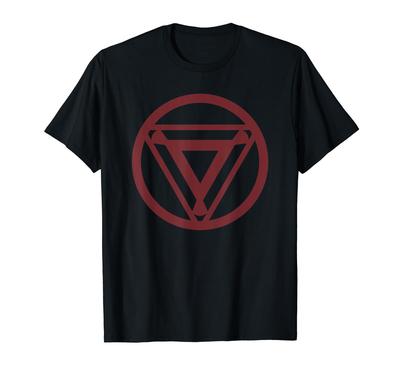 Marvel Comics Retro Halloween Iron Man Arc Reactor Costume T-Shirt