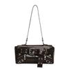 New Fashion Underarm Bag Women's Belt Buckle Shoulder Messenger Bag