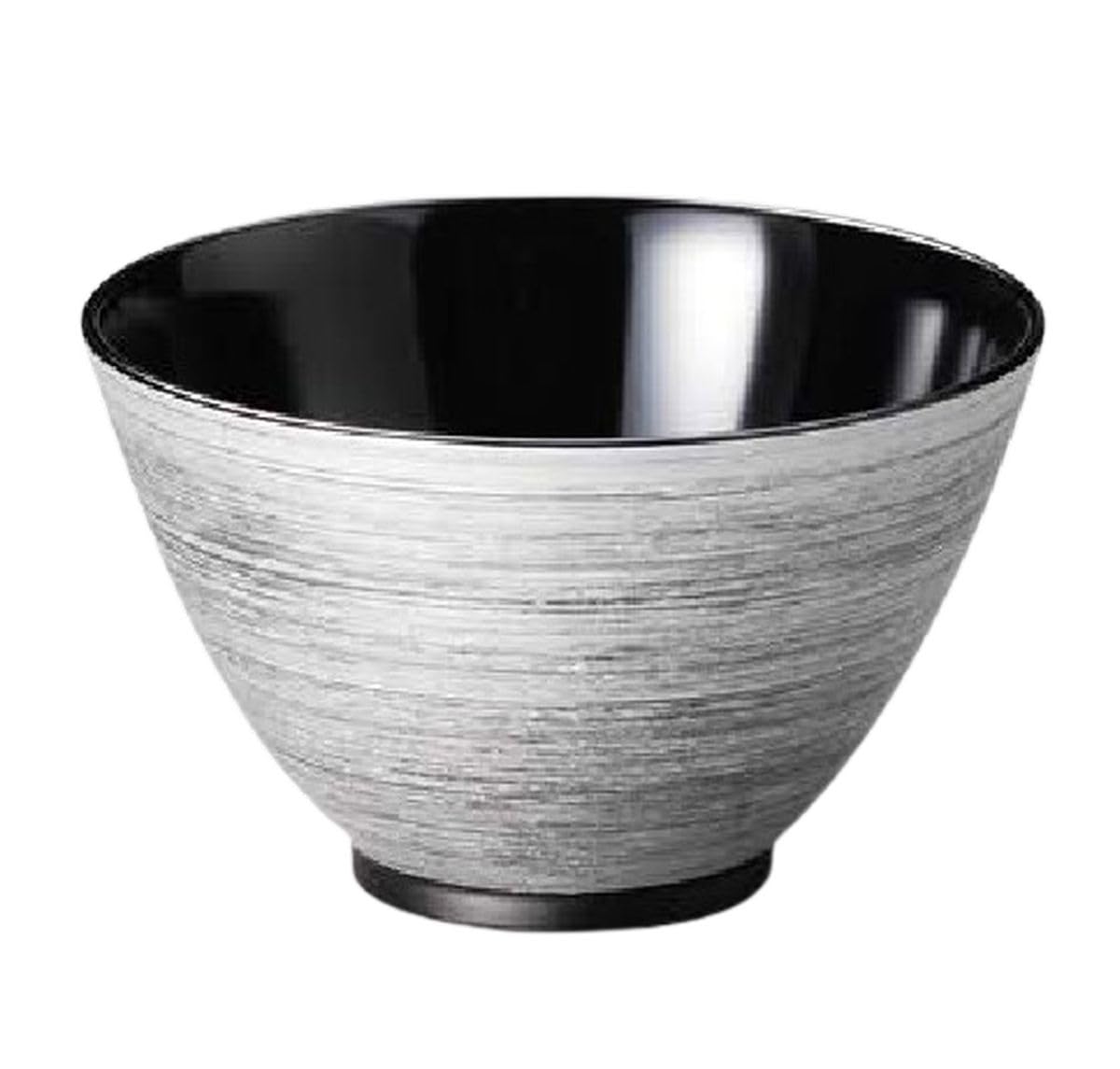 

Silver Brush Bowl Black Dishwasher and Microwave Safe Made in Japan J-kitchens Multi-Purpose (1 bowl) 12.2cm