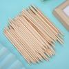 200pcs Double Heads Wooden Cuticle Pusher Wooden Stick Cuticle Remover Stick  Manicure