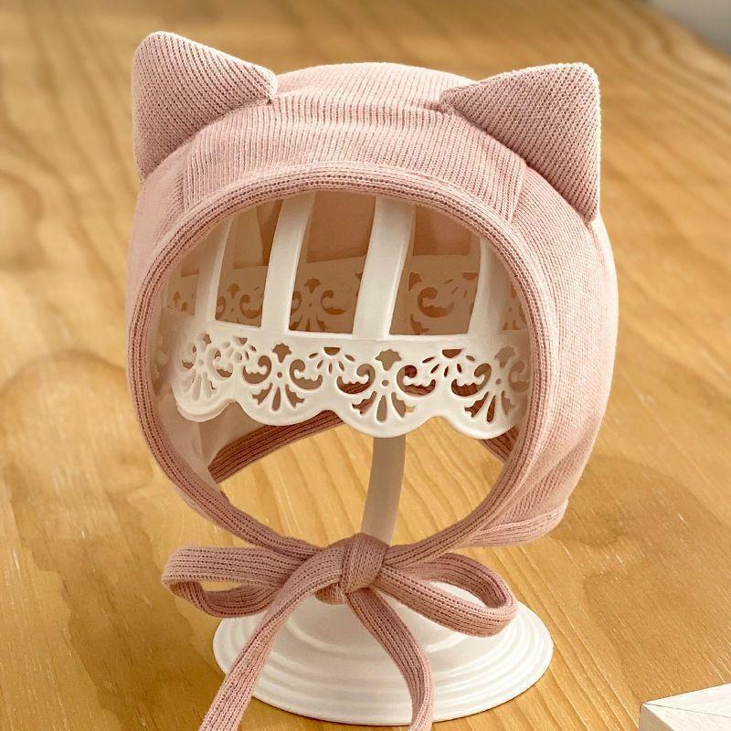 Baby Winter Hat With Plush Animal Ears For Warmth And Comfort For Newborns