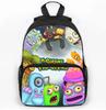 Zaino per Bambini Scuola Primaria e Materna Nuovo My Singing Monsters Concerto dei Mostri Zaino, Zaino Regalo
