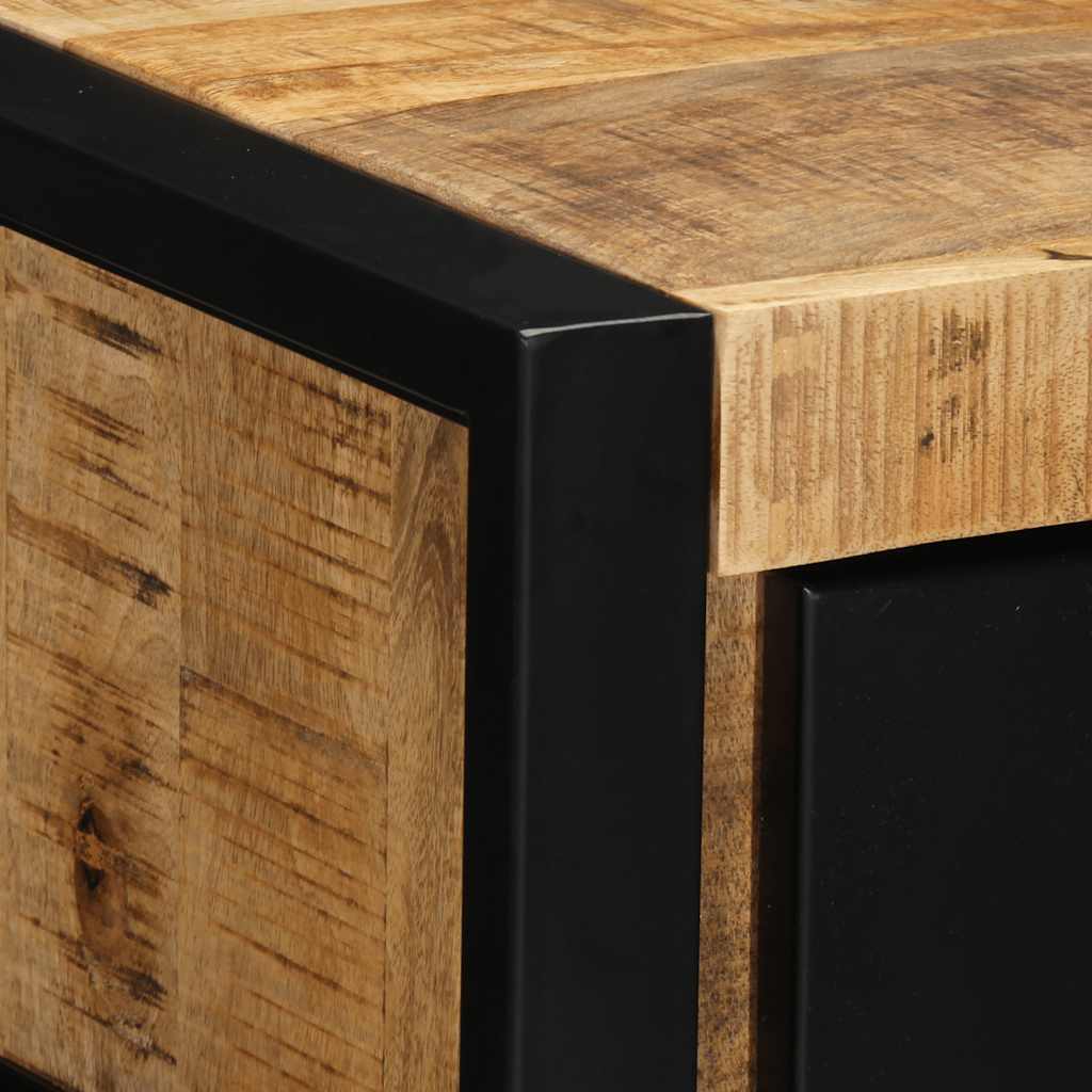 Nightstands 2 pcs 40 x 35 x 25 cm Rough Solid Mango Wood