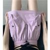 Women's High-Waisted Gray A-Line Quick-Dry Skort - Summer Slim-Fit Petite Wide-Leg Design