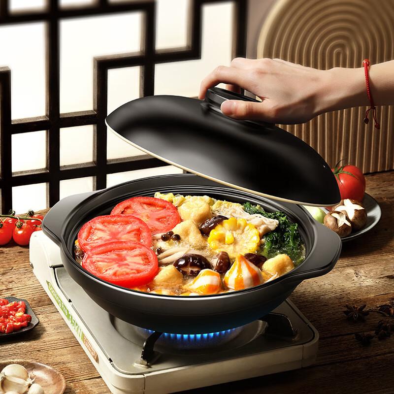 High-Temperature Ceramic Claypot