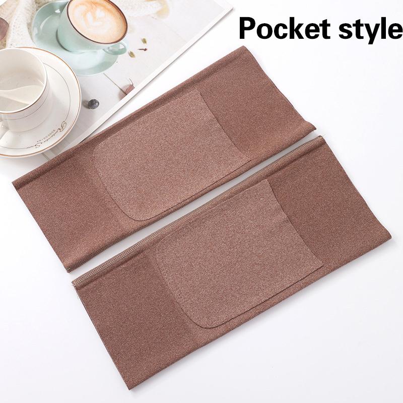 

Утепленные наколенники спортивные накладки защита ног осень и зима с подогревом защита от холода облегчают боль в суставах ног коричневый