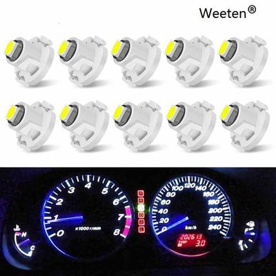 10PCS T3 T4.2 T4.7 LED žiarovky Osvetlenie interiéru auta Kontrolka automatickej palubnej dosky