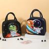 Cartoon Animal Pattern Lunch Bag Thickened Handheld Bento Bag