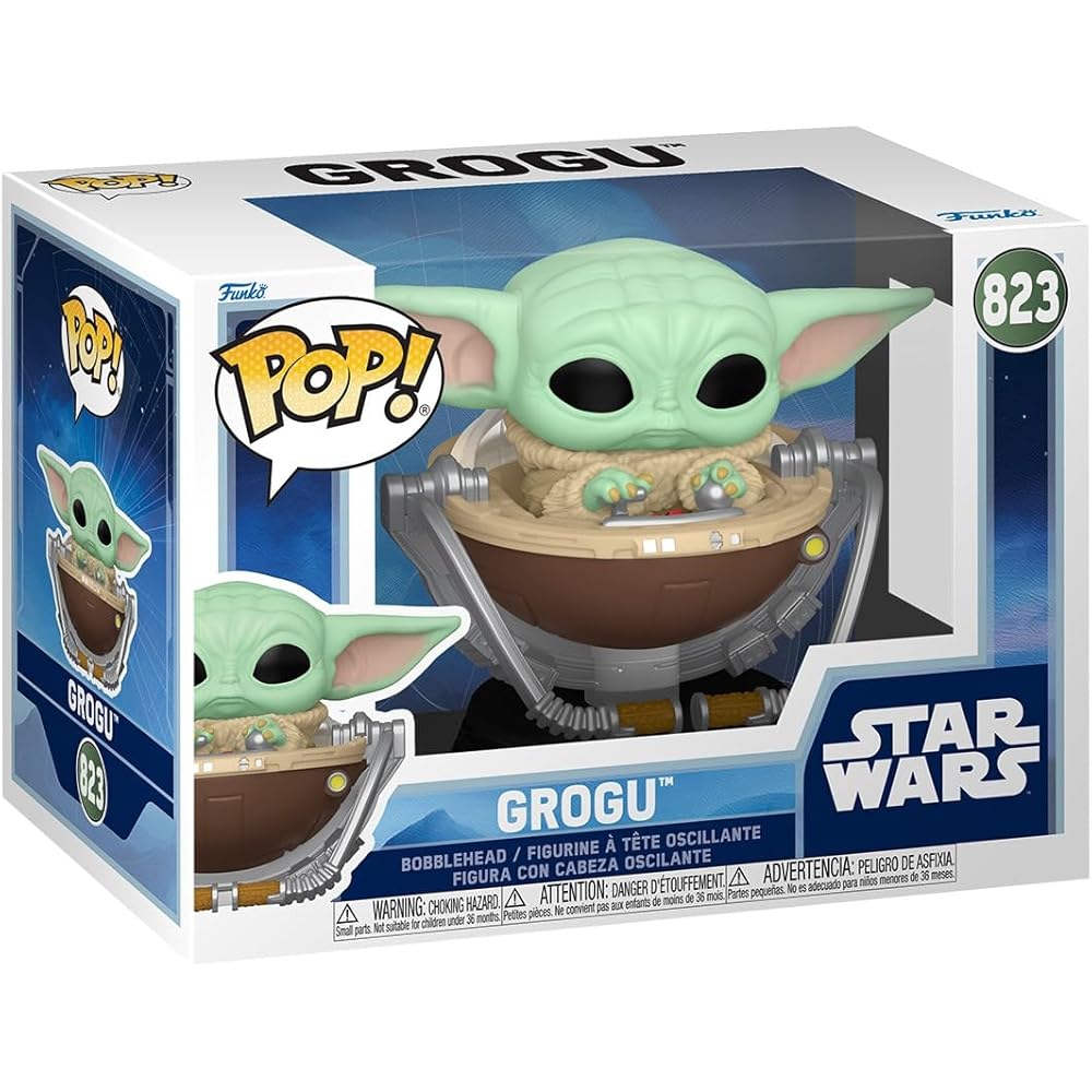 Pop! Star Wars Grogu with Plum Figure Collectible Toy