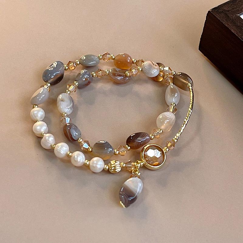 Bohemian Miyuki Multi-Layer Beaded Bracelet: Summer Ethnic Style, Light Luxury Niche Retro Jewelry