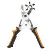 Power-Assisted Leather Hole Punch Pliers - Oval & Full Circle Effort-Saving Design