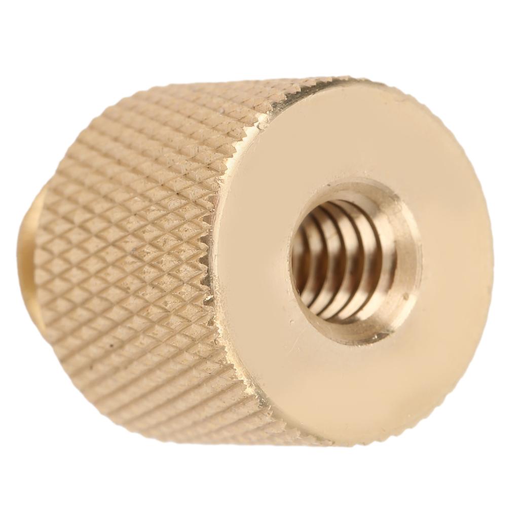 Brass Screw Adapter 3 8 Inch Male To 1 4 Inch Female Thread Reducer Screw Adapter for Camera Tripods