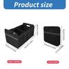 Convenient Car Boot Organizer Box Easy Installation with Strong Load Capacity Suitable for Efficient Space Utilization