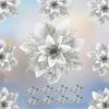 2/5Pcs 14cm Glitter Artifical Christmas Flowers Mreey Christmas Tree Decor Happy New Year Ornaments Xmas Fake Flowers Natal