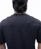 Pijikeolgameoncheu P2407 Mesh Color Block Functional Oversized Short Sleeve [Black]