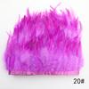 Feather Cloth Strip 10-15Cm Stage Performance Clothing Accessories Rooster Hair Cloth Edge Feather Strip