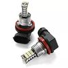 2Pcs H8 H11 H9 4014 45SMD 6000K 45LED Fog Lights Xenon White Auto Fog Lamp Super