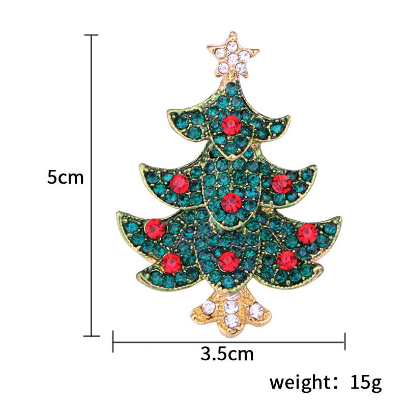 Conjunto de Broches de Natal Árvore Papai Noel Boneco de Neve Sino de Trenó Botas Pin para Decoração de Suéter de Natal Acessórios para o Corpo