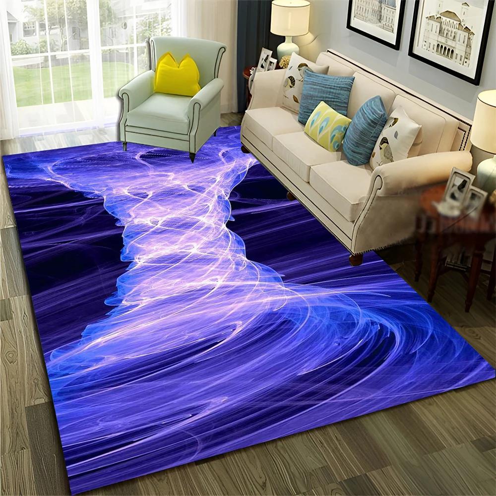 Dream Natural Tornado Cloud Twister Carpet Rug for Home Living Room Bedroom Sofa Doormat Decor,kids Area Rug Non-slip Floor Mat