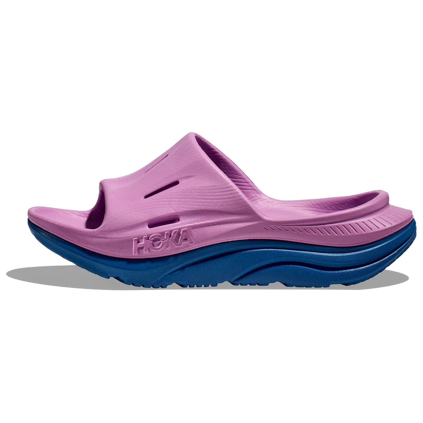 

HOKA One One Ora Recovery Slide 3 Удобные Универсальные Нескользящие Прочные Шлепанцы Унисекс Розовые 1135061-CCSK 44