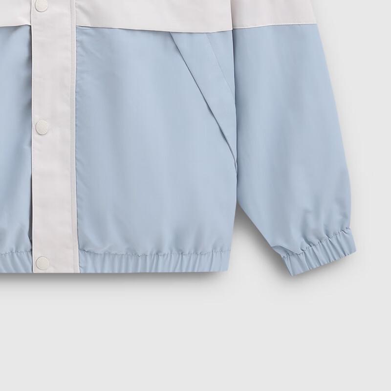 GAP Unisex Logo Embroidered Loose Hooded Jacket