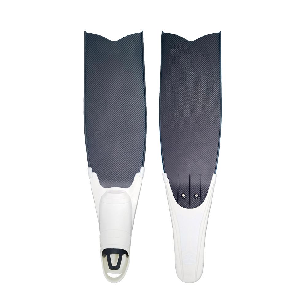 Professional Diving Fins Factory Direct High Quality TPR PP Full Foot Pocket Spearfishing Flippers Long Blade Freediving