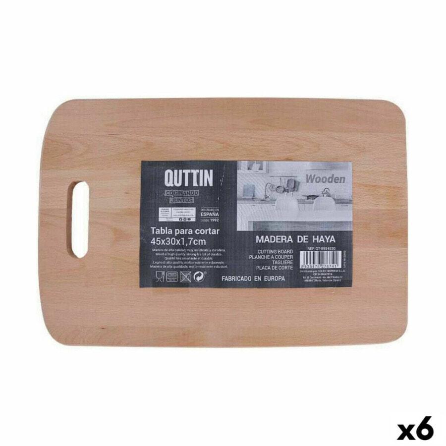 

Разделочная доска Quttin 45 x 30 x 1,7 см (6 штук)