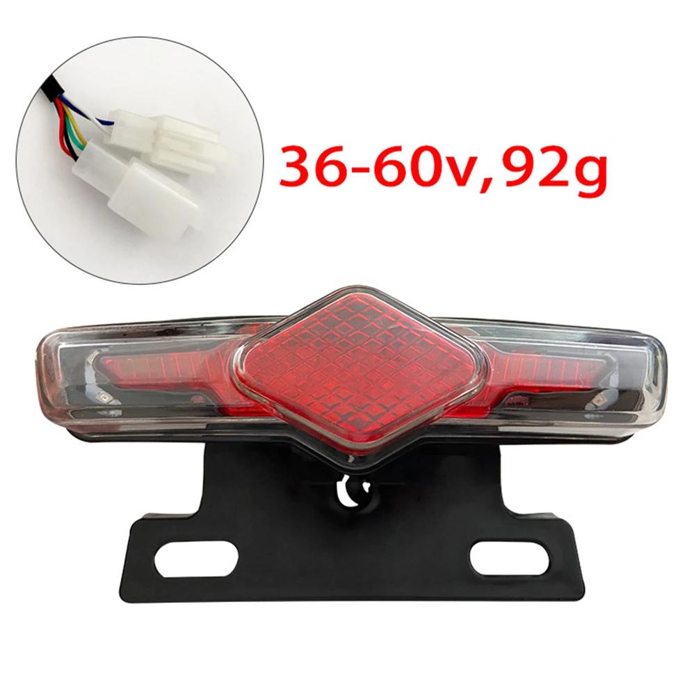 Ultra Bright LED Electric Bicycle Rear Light Waterproof Flash Light Electric Bike Warning Light Safety Warning Bicycle Lights