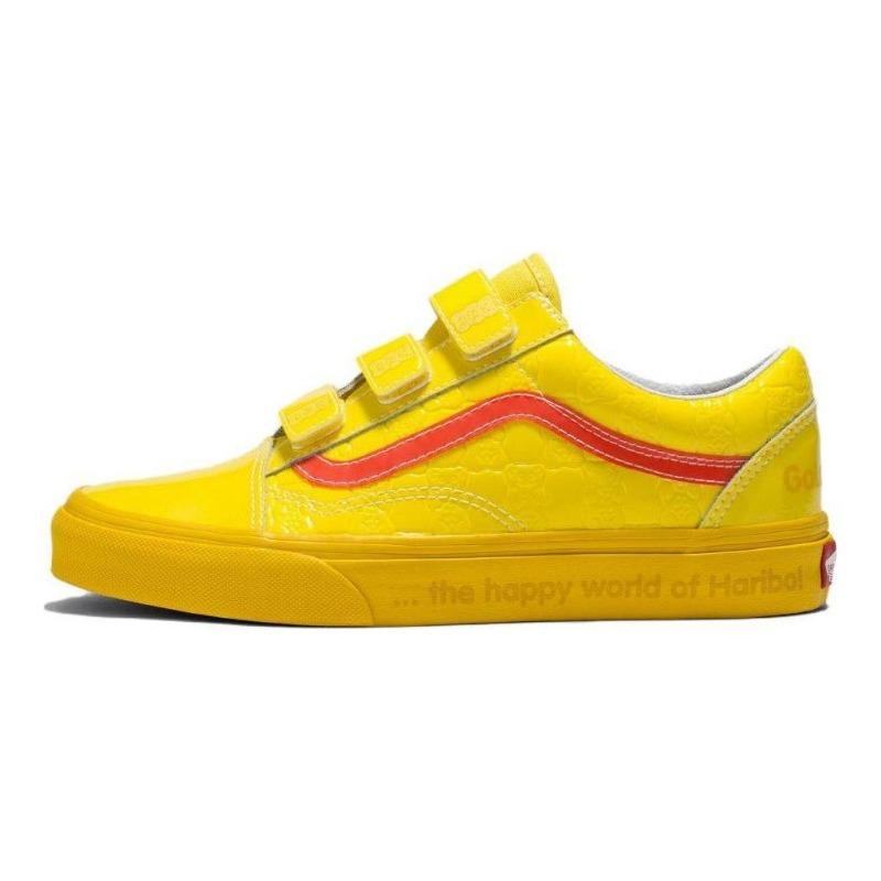 Vans Old Skool Series Low-Top Unisex Skate Shoes Yellow VN0A3D29BK21 36