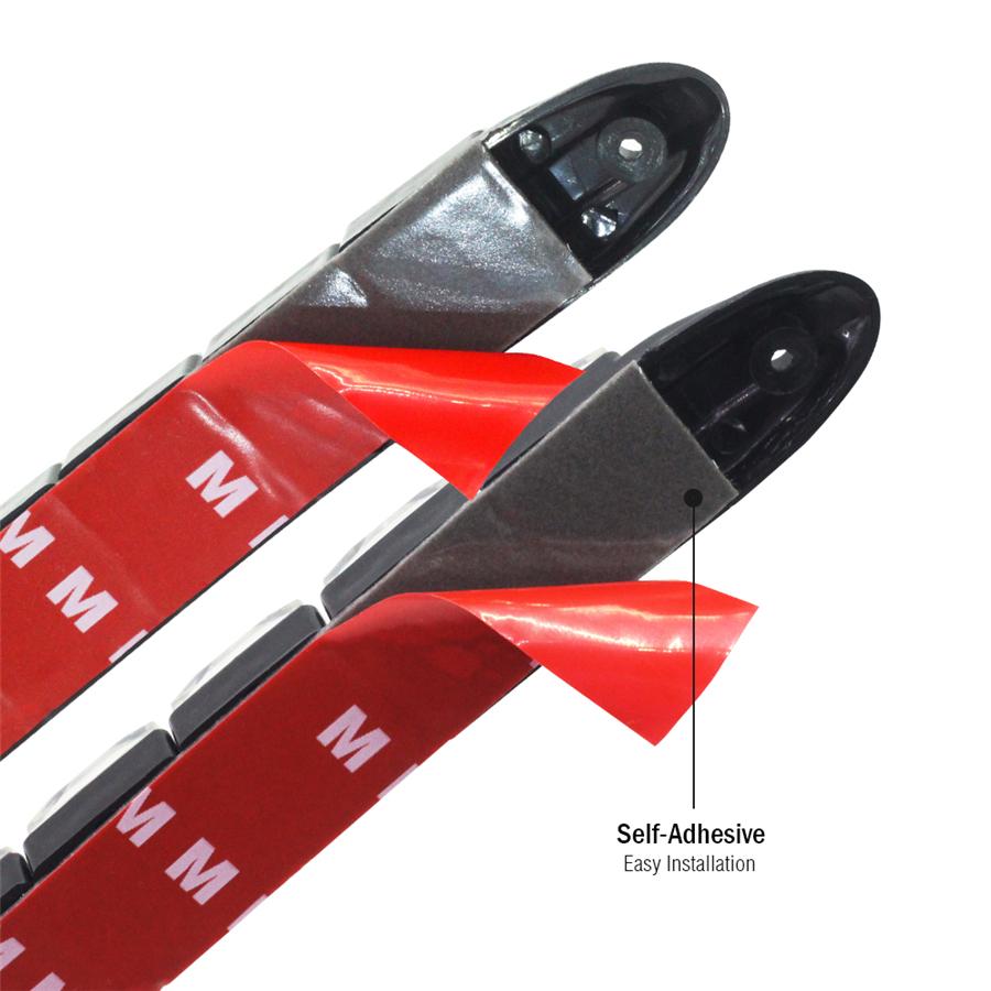 2x 9 LED Auto Flexibles TFL Tagfahrlicht Fahrlicht Mit Switchback Sequentiell Laufender Knight Rider Streifen Blinker