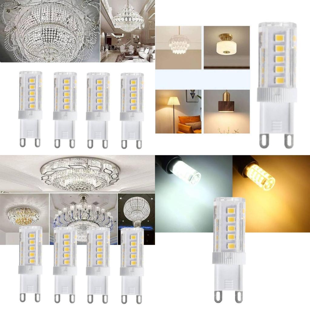 High Brightness G9 Led Bulb Energy Efficient Ceramic Corn Light Three Color Options For Home And Office Use