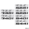 Heckklappen-Emblem-Abzeichen Für BMW 5er 525i 528i 540i 544i 7er 735i 740i 3D-Buchstaben-Logo-Aufkleber Auto-Außenstyling-Zubehör sx2